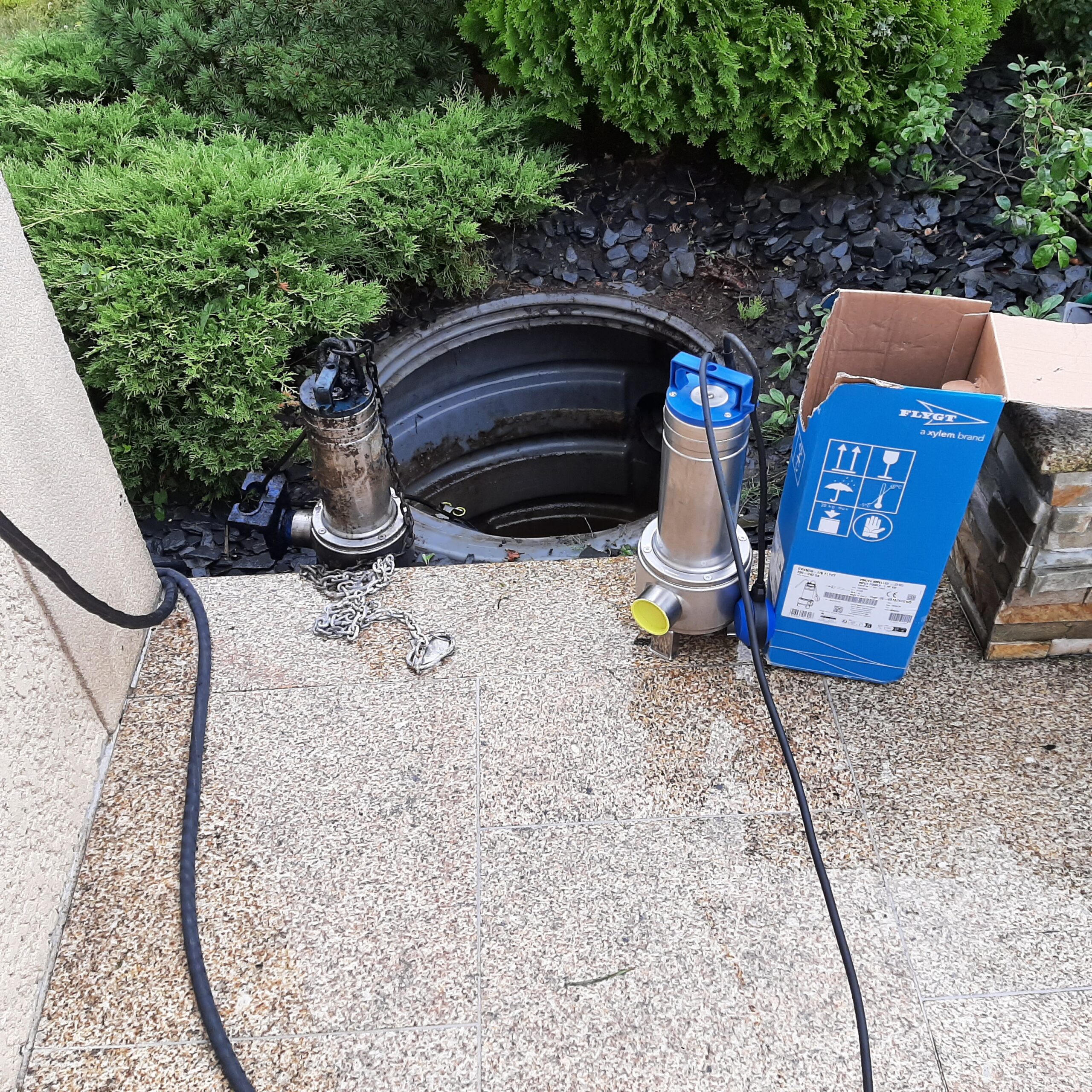 Dépannage pompe de relevage